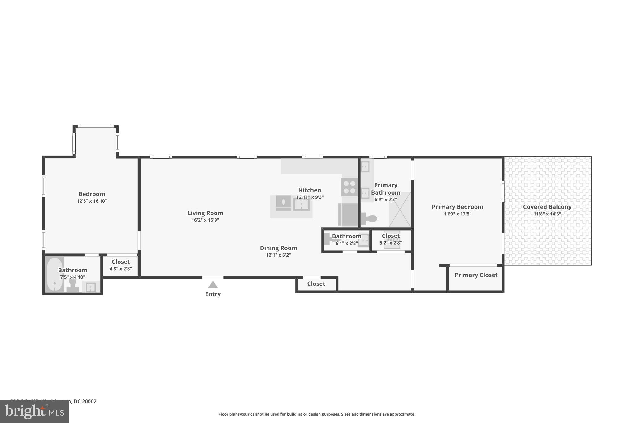 233 S Street Northeast, Unit 5 Washington, DC 20002 - Photo 41 of 41 Spacious layout for modern living.