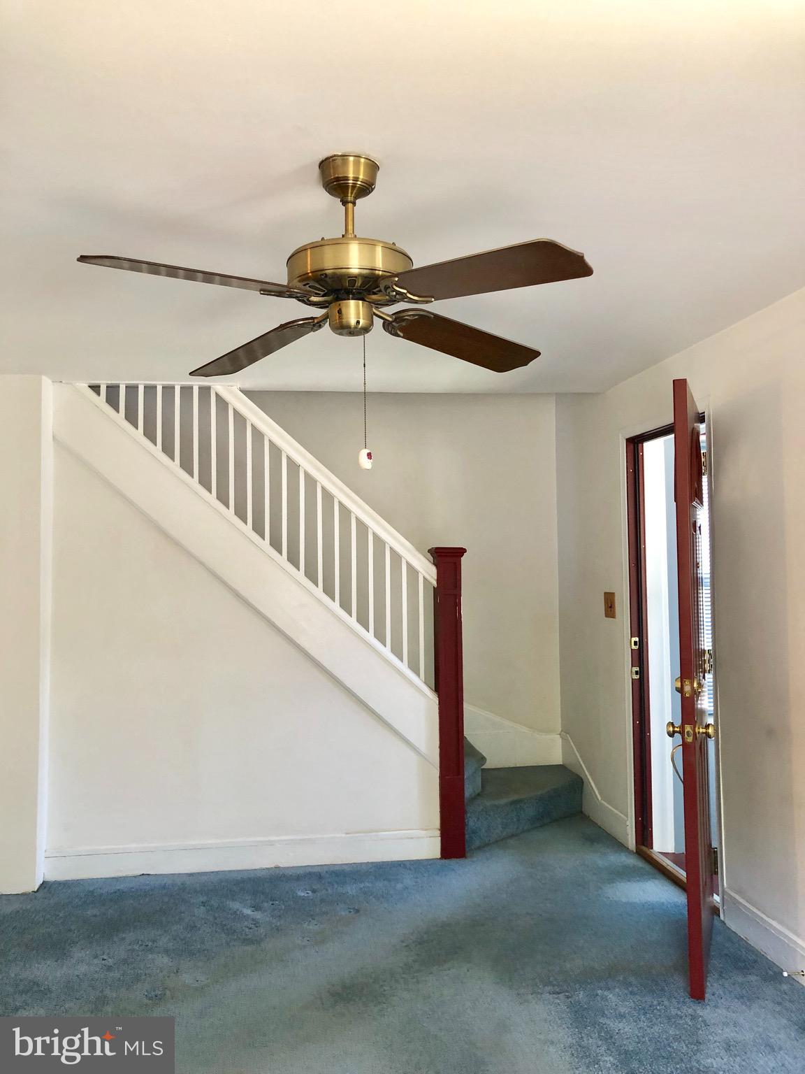 6 Flagship Road Baltimore, MD 21222 - Photo 5 of 28 LIVING ROOM WITH CEILING FAN