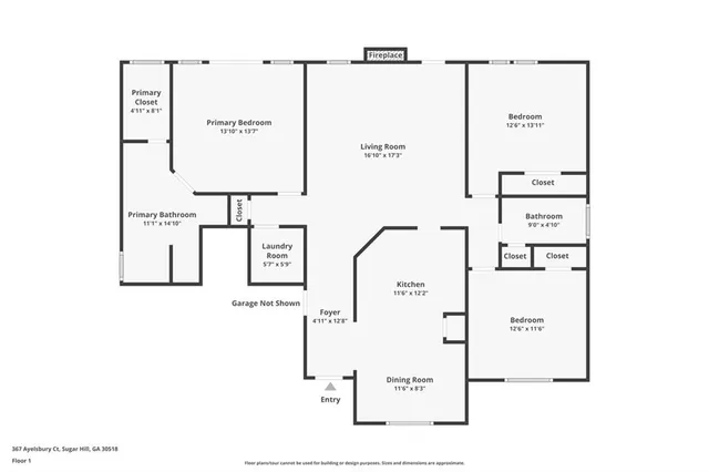 $2,550 | 367 Ayelsbury Court, Sugar Hill, GA 30518