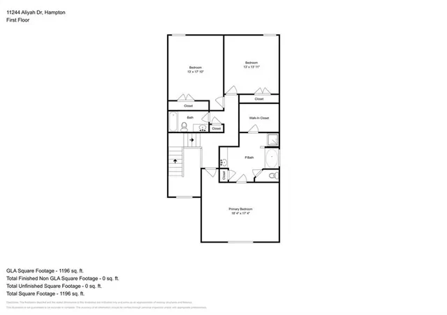$257,900 | 11244 Aliyah Drive, Hampton, GA 30228