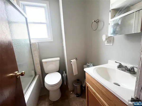 a front view of a house with patio