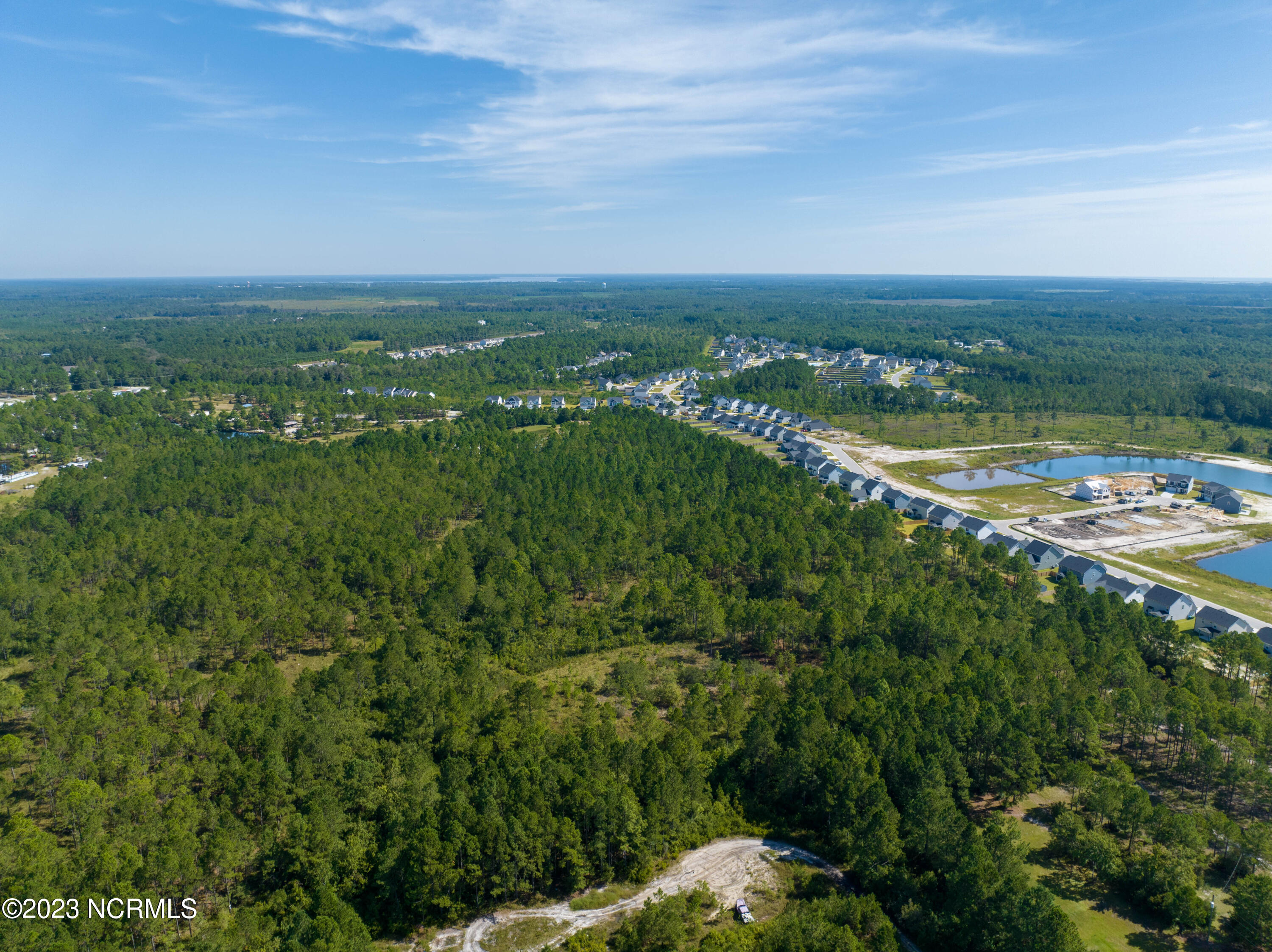 L5 Aqua Alley Holly Ridge, NC 28445 - Photo 19 of 20 HWY 172 Lots 1-5 - Aerial Photo - Edited