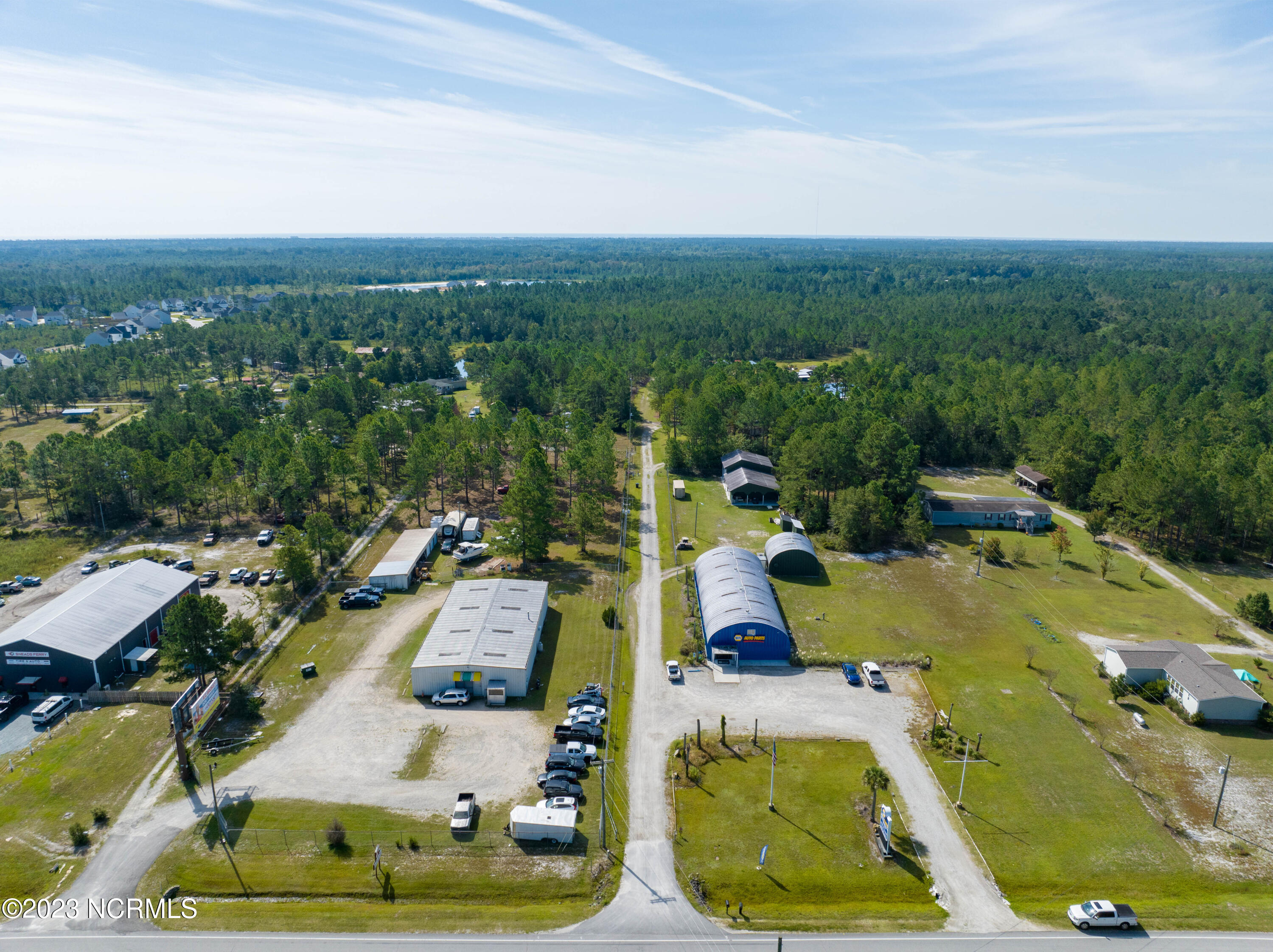 L5 Aqua Alley Holly Ridge, NC 28445 - Photo 4 of 20 HWY 172 Lots 1-5 - Aerial Photo - Edited