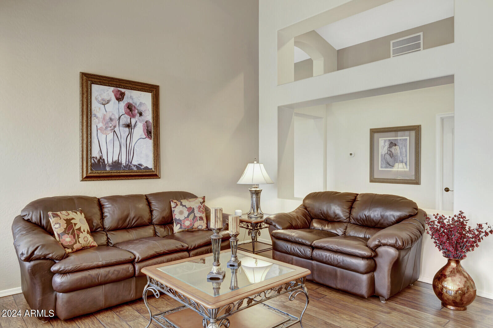 4343 East Mossman Drive Phoenix, AZ 85050 - Photo 7 of 36 a living room with furniture and a couch