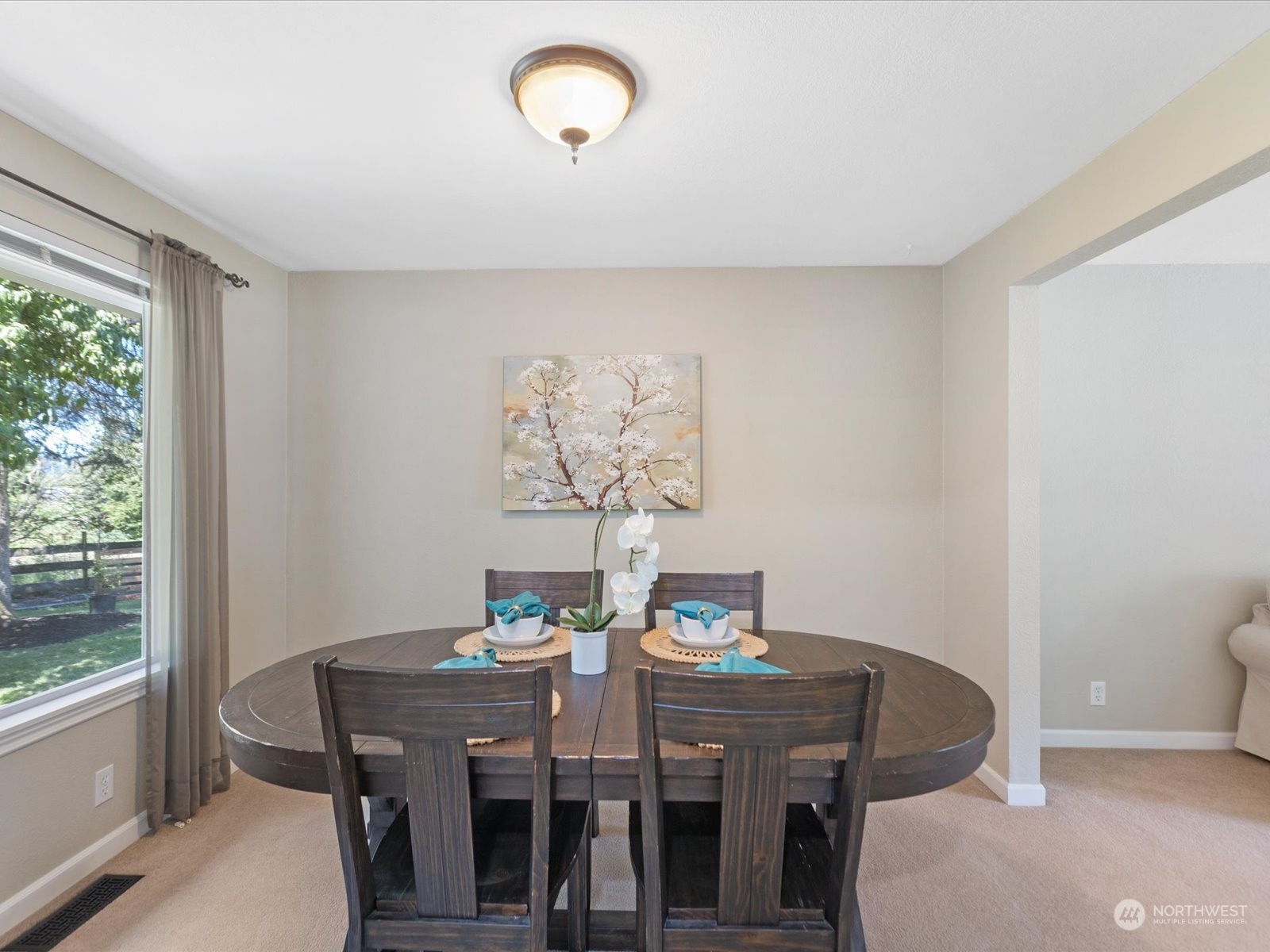 19124 27th Drive Southeast Bothell, WA 98012 - Photo 6 of 35 a view of a dining room with furniture window and outside view