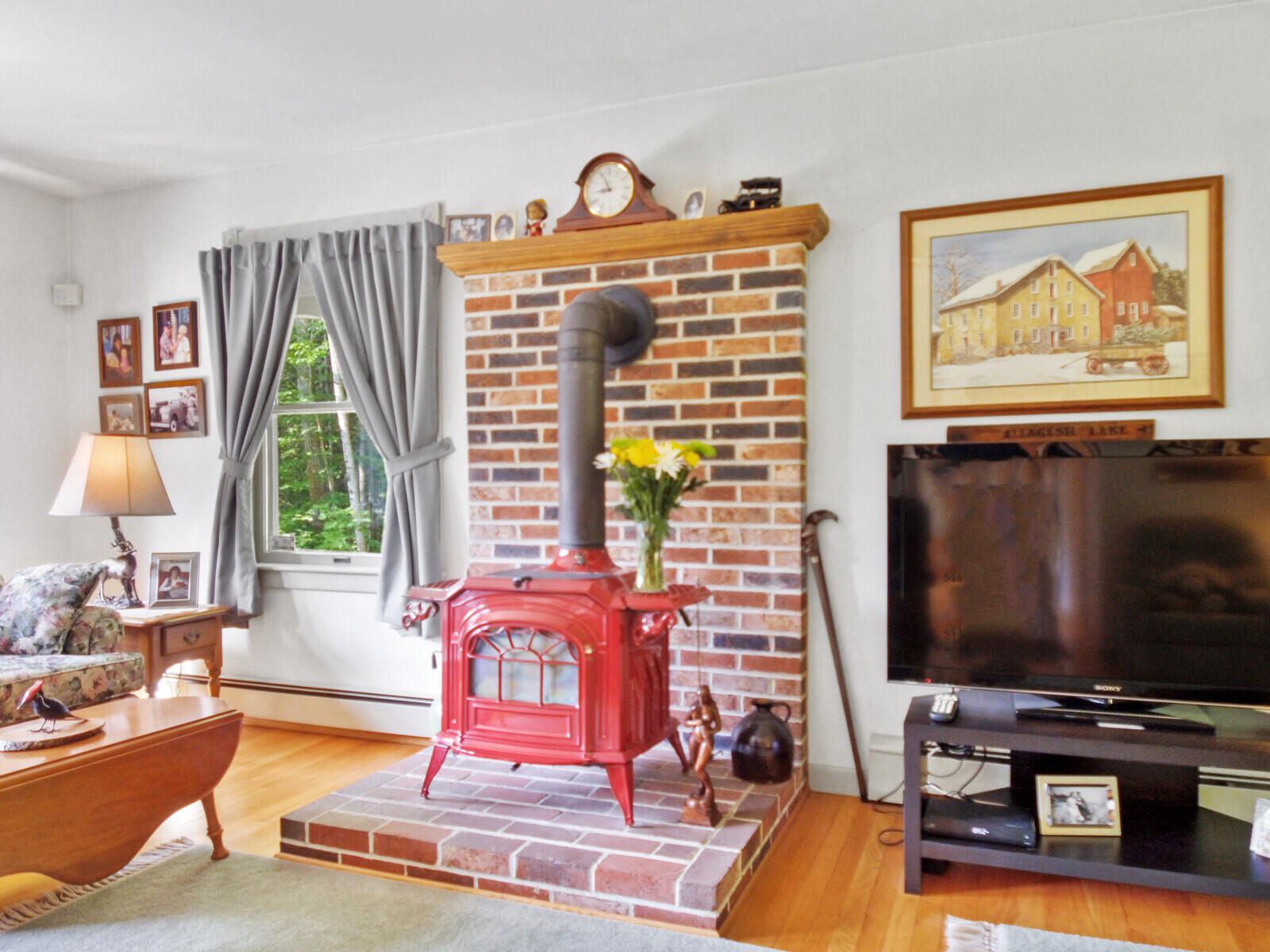543 Castle Island Road Rome, ME 04963 - Photo 12 of 56 WOOD STOVE