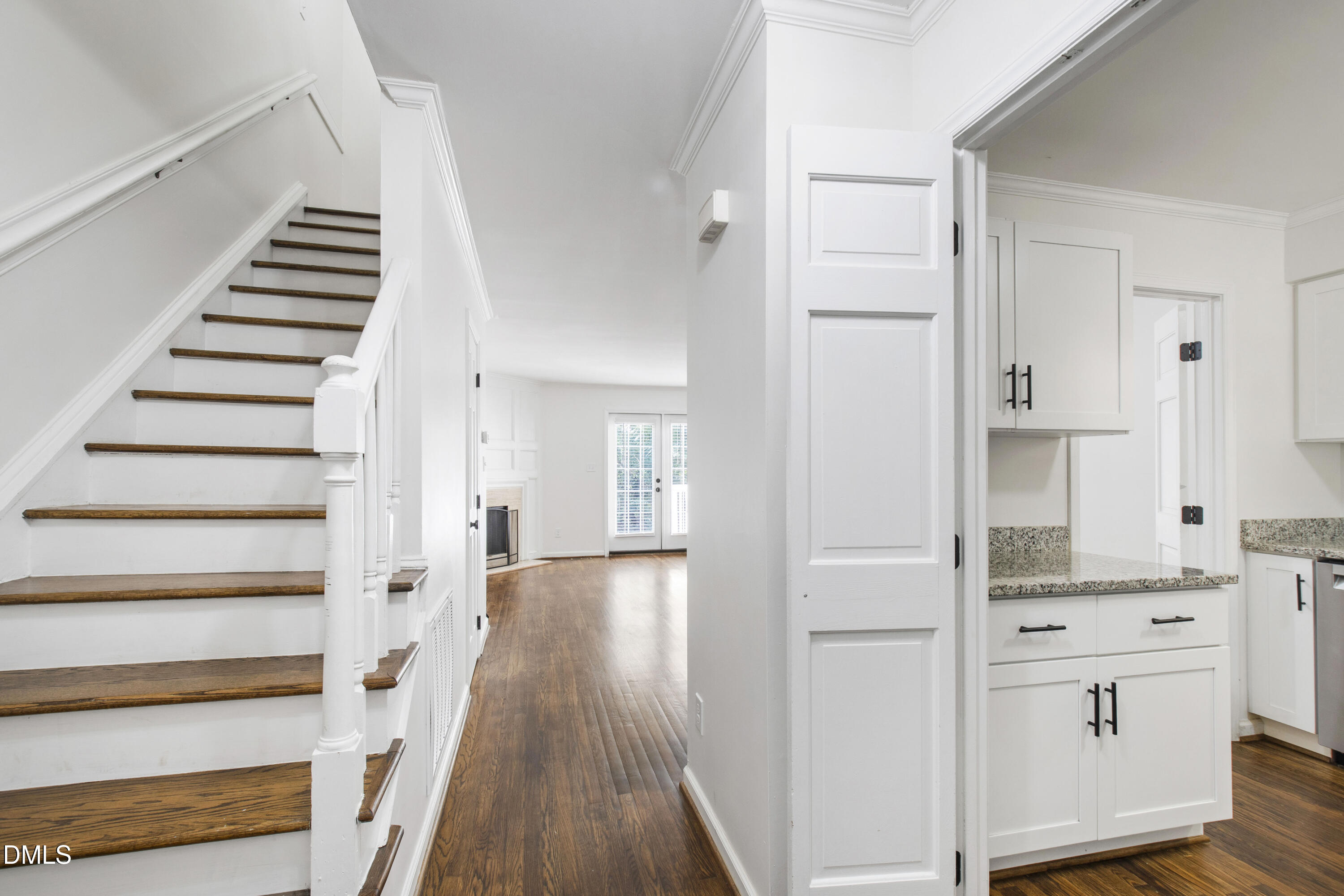 2824 Wayland Drive Raleigh, NC 27608 - Photo 6 of 31 a view of kitchen with wooden floor and electronic appliances