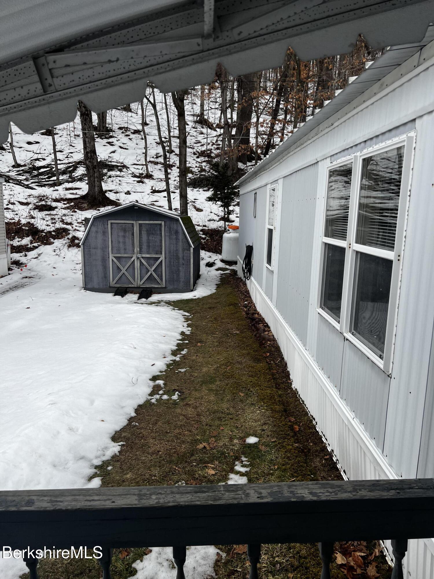 1095 Mohawk Trail, Unit 21 North Adams, MA 01247 - Photo 2 of 17 Side with Shed