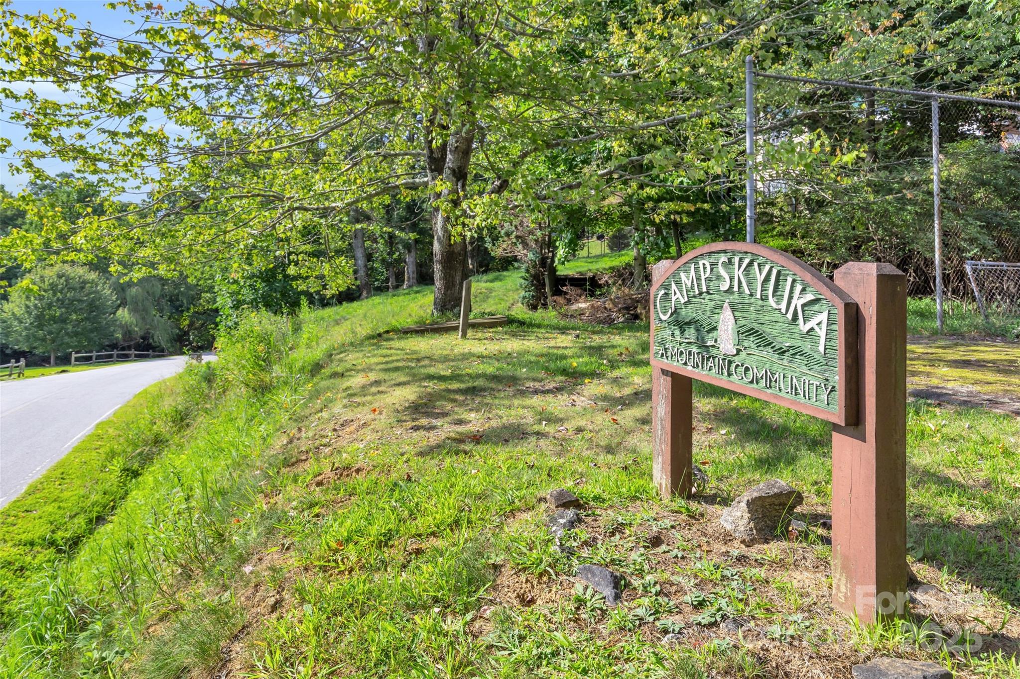 3605 Skyuka Mountain Road Columbus, NC 28722 - Photo 36 of 46 a view of a garden