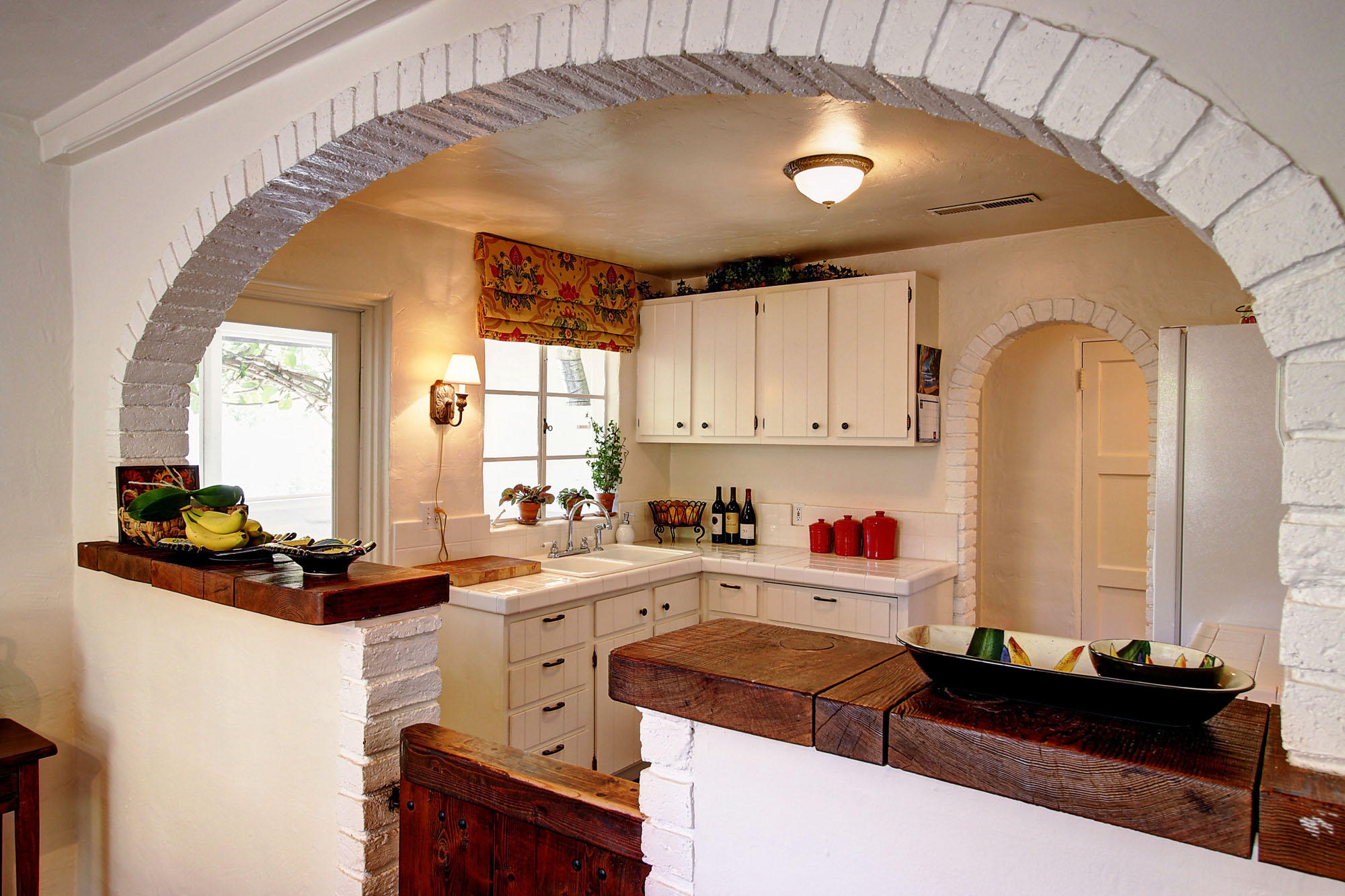 615 Romero Canyon Road Montecito, CA 93108 - Photo 11 of 24 Kitchen from Dining_615 Romero Canyon