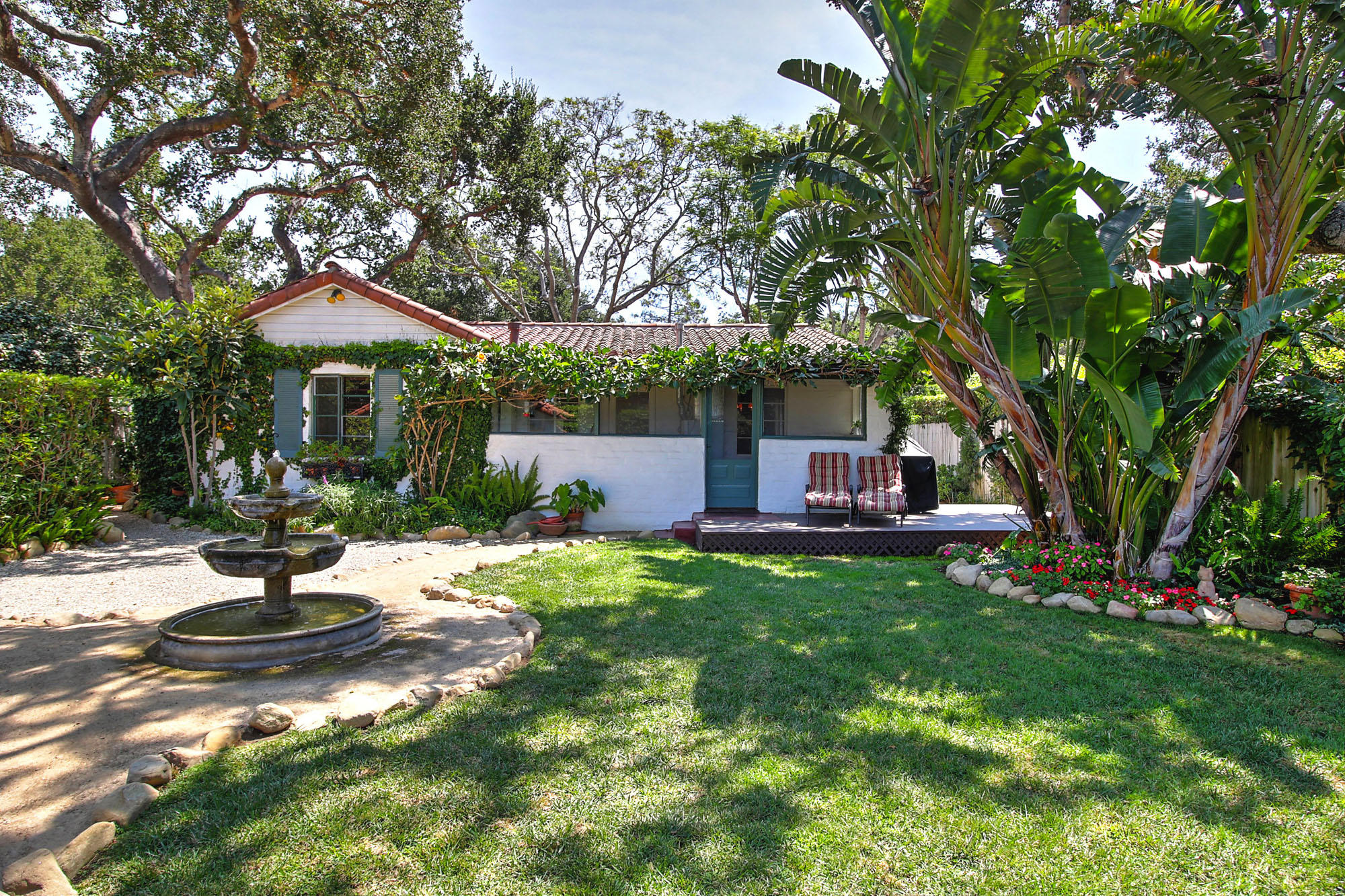 615 Romero Canyon Road Montecito, CA 93108 - Photo 20 of 24 Back of House_615 Romero Canyon