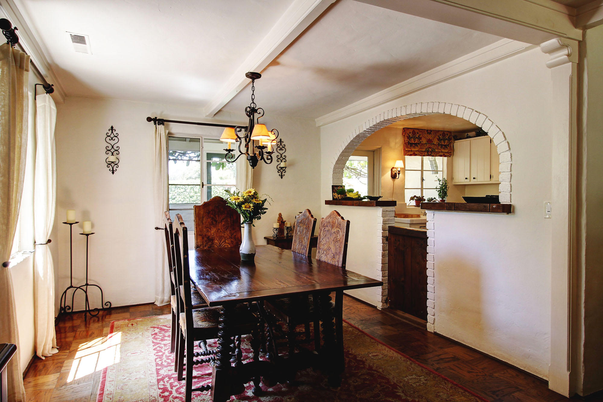 615 Romero Canyon Road Montecito, CA 93108 - Photo 10 of 24 Dining Room_615 Romero Canyon