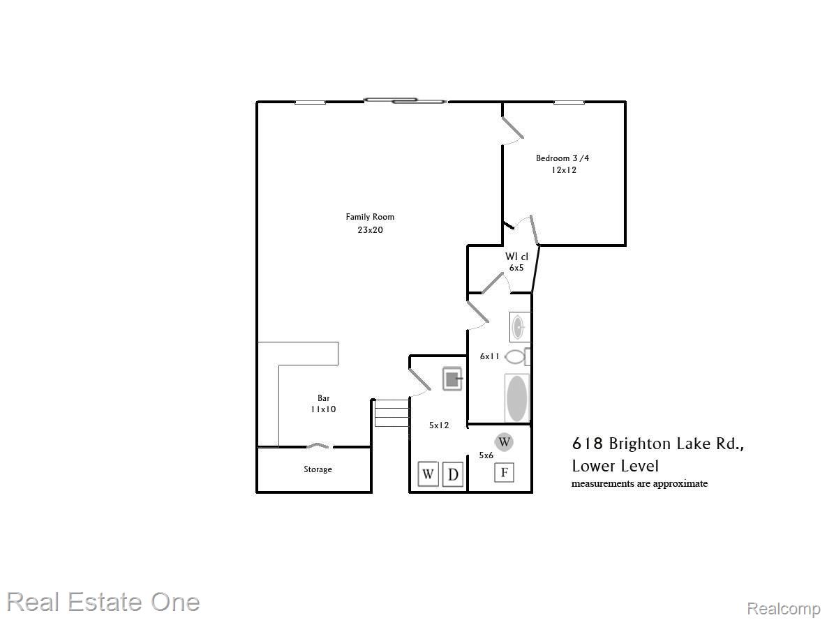 618 Brighton Lake Road Brighton, MI 48116 - Photo 50 of 50 618 Brighton Lk lower.JPG