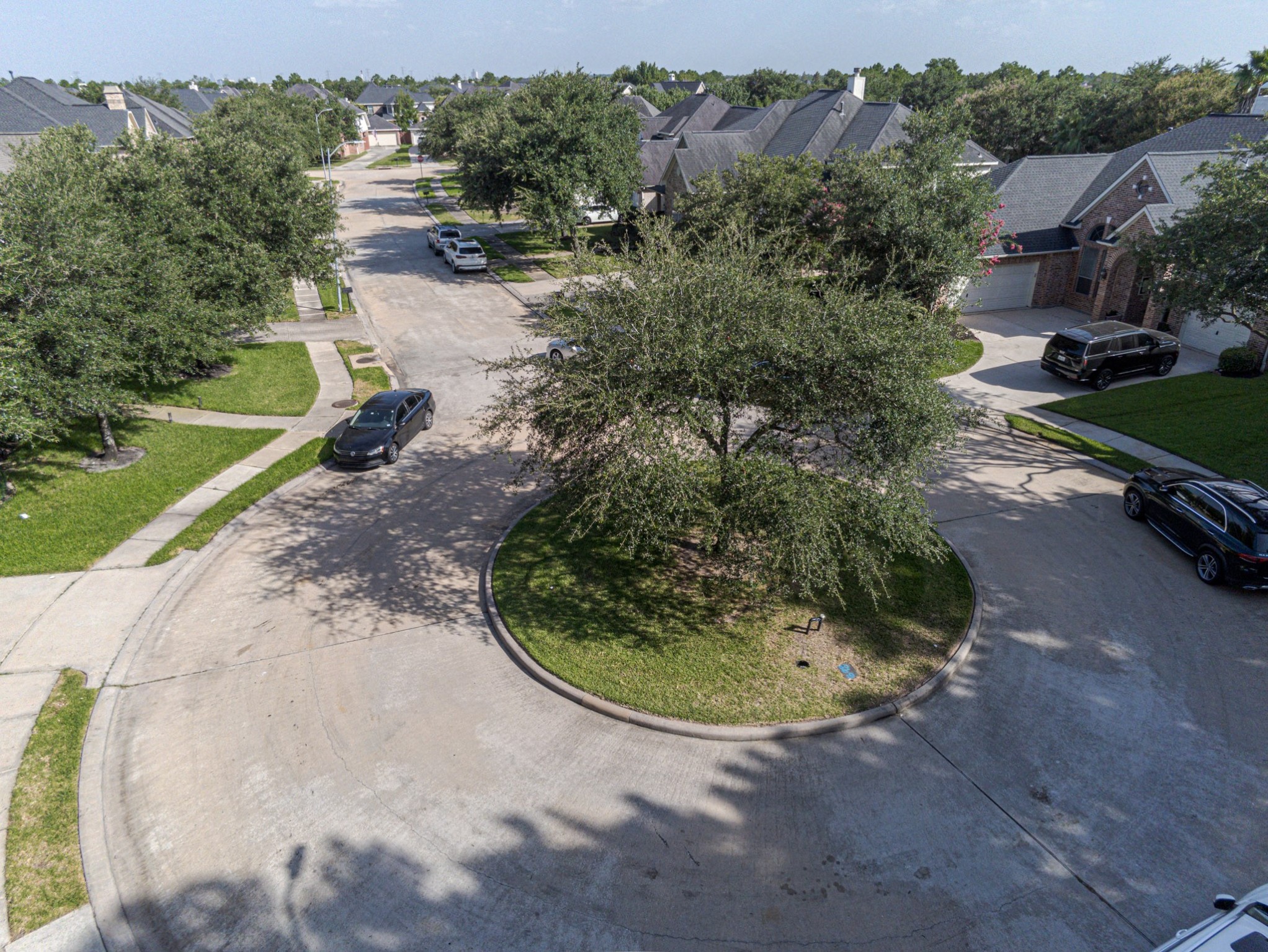 6518 Montana Ridge Court Houston, TX 77041 - Photo 25 of 27 an aerial view of a house