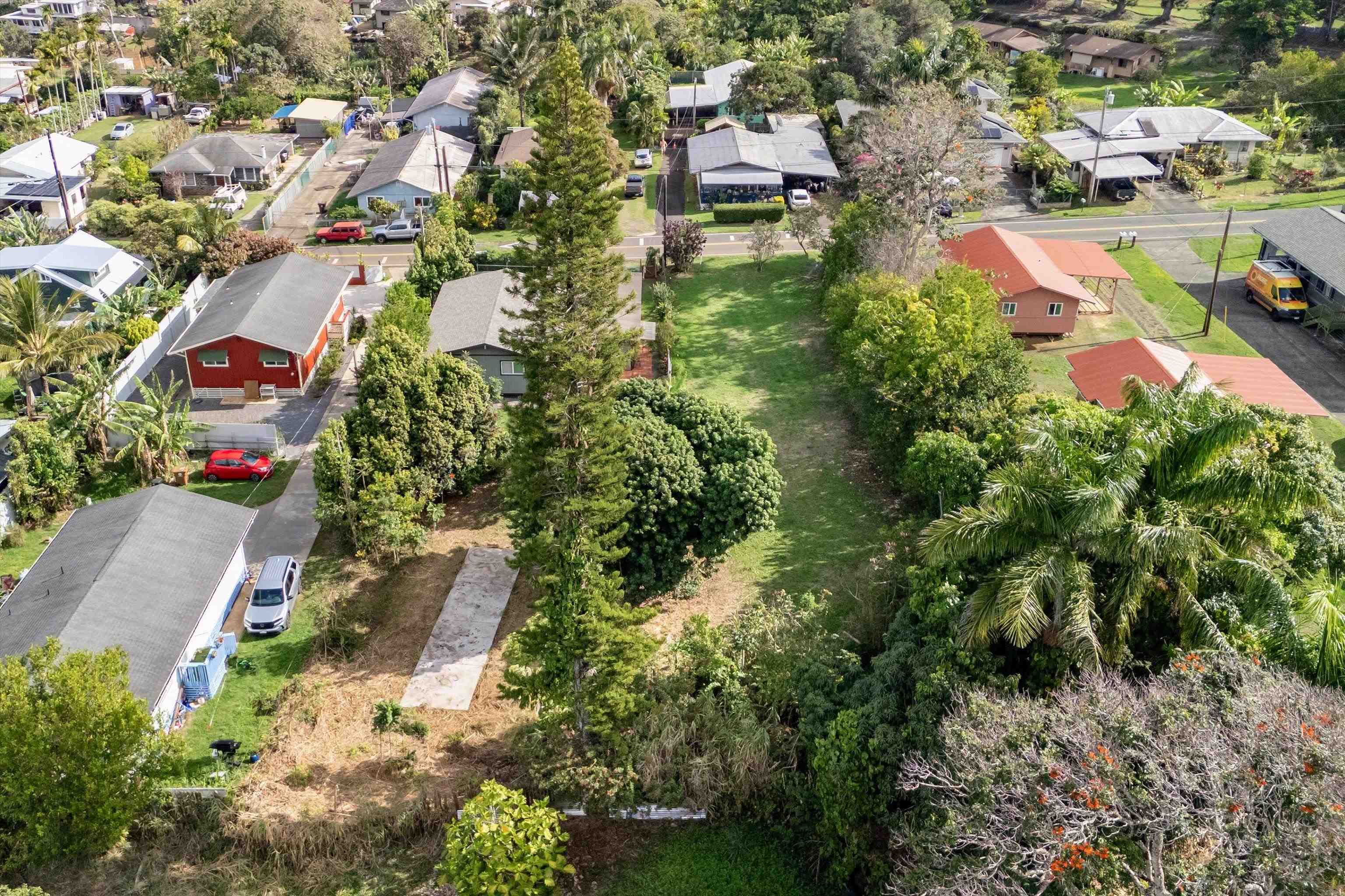 1706 Haiku Road Haiku, HI 96708 - Photo 6 of 28 an aerial view of residential houses with outdoor space and trees
