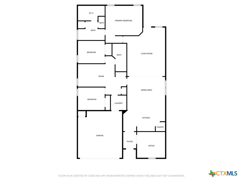 271 Bainbridge Road Temple, TX 76502 - Photo 36 of 36 a picture of a floor plan