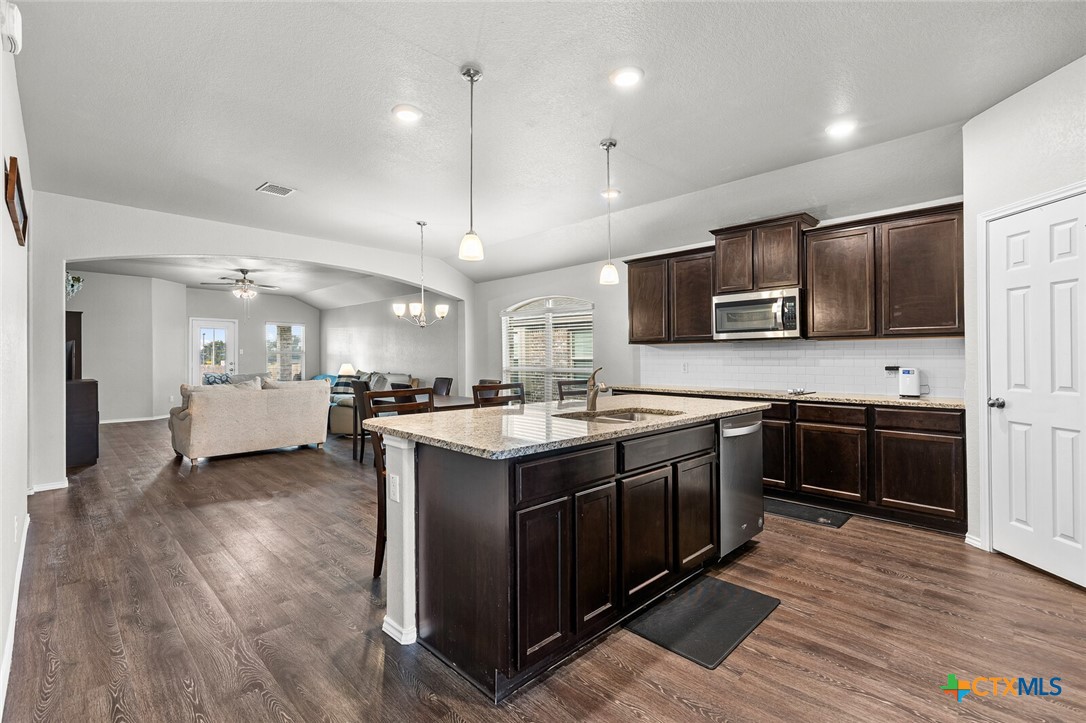 271 Bainbridge Road Temple, TX 76502 - Photo 5 of 36 a large kitchen with stainless steel appliances lots of counter top space