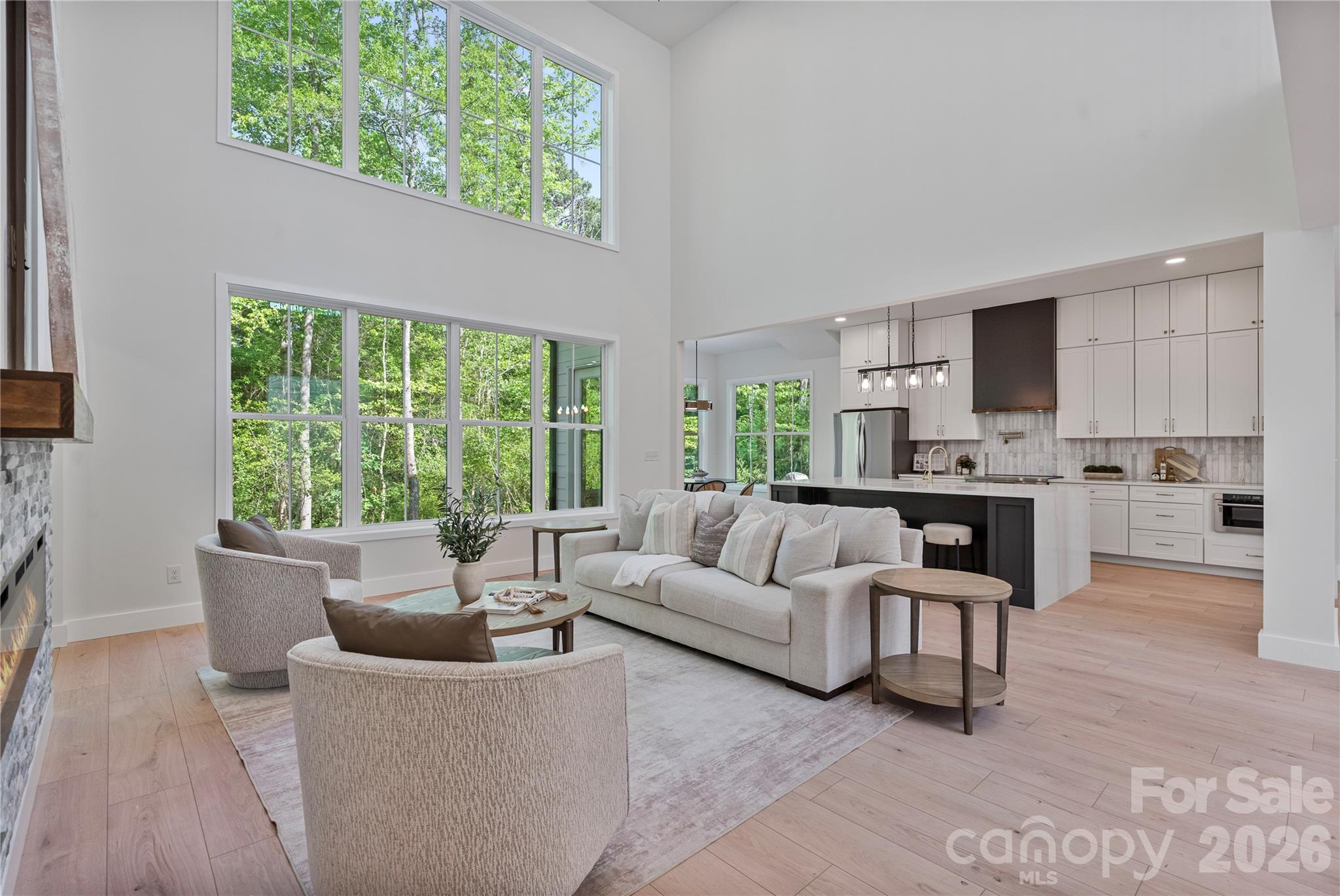 460 Riddle Mill Road Clover, SC 29710 - Photo 2 of 48 a living room with furniture and a large window