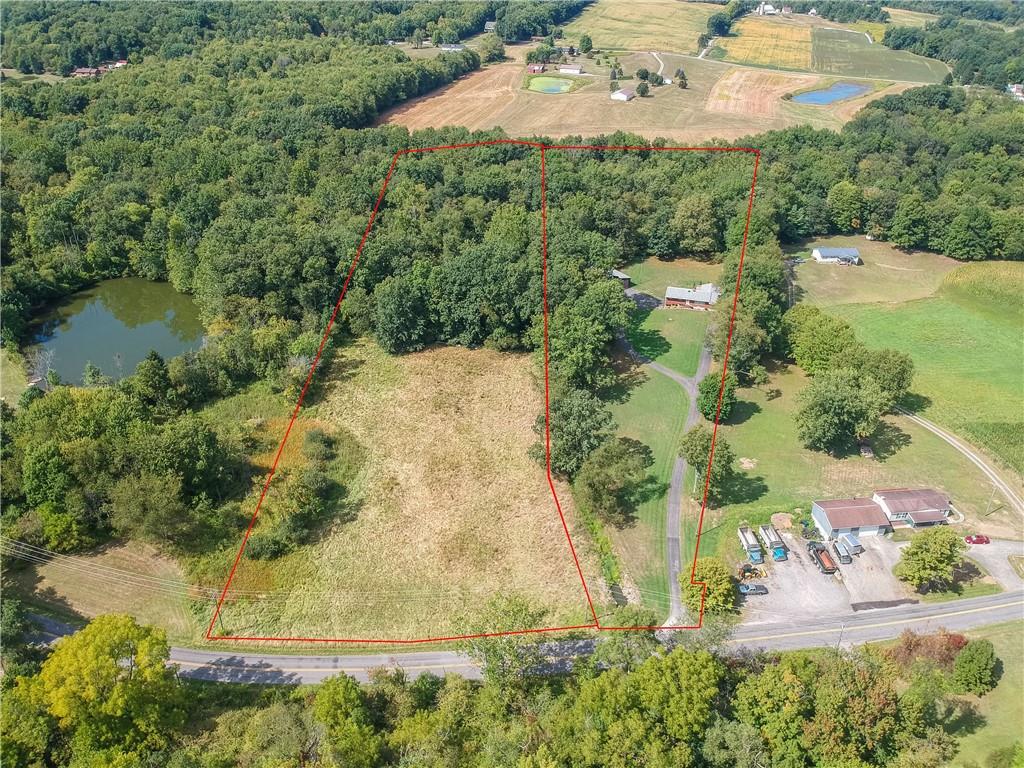 2749 Frew Mill Road New Castle, PA 16101 - Photo 3 of 18 an aerial view of mountain with residential house and ocean view