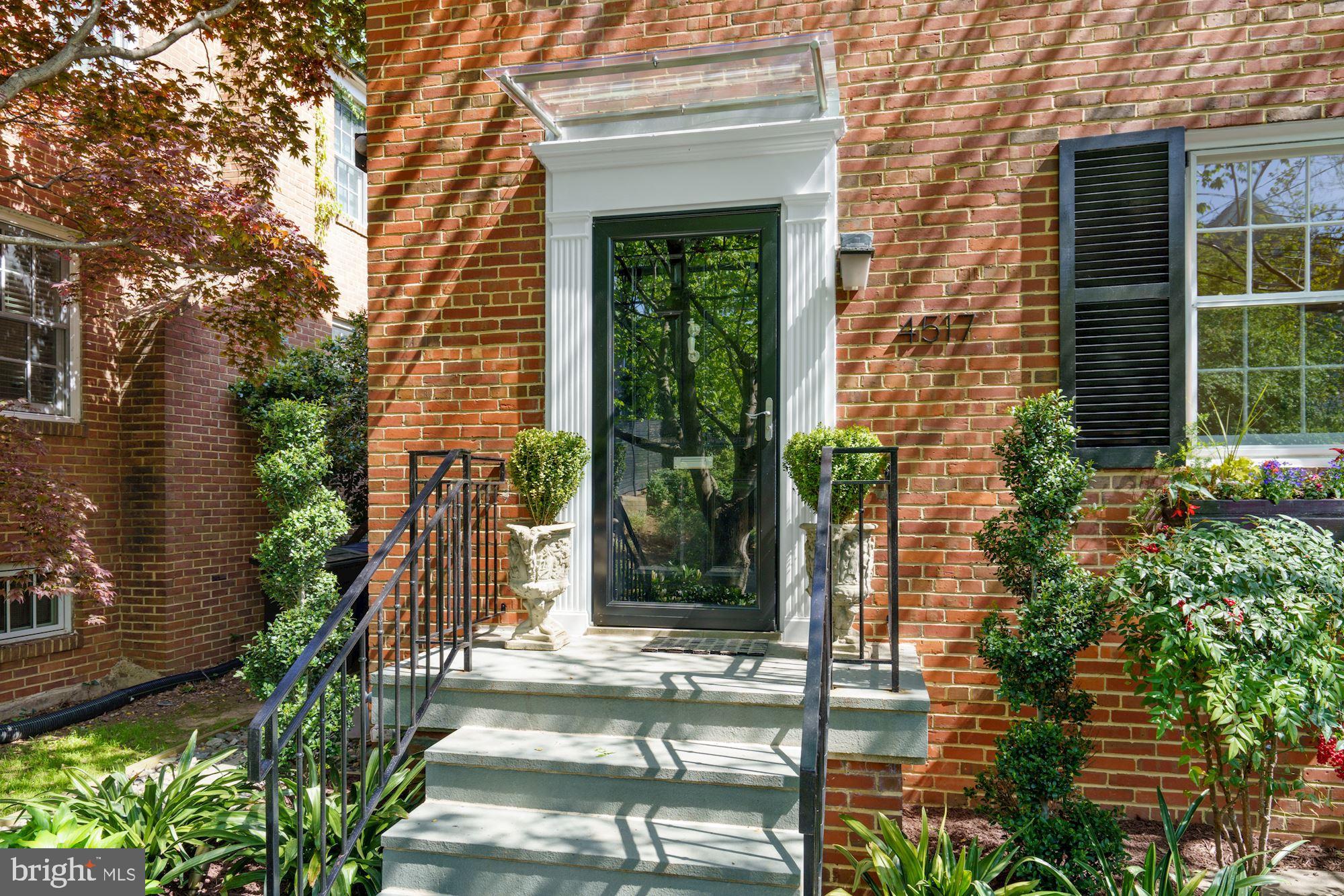 4517 Clark Place Northwest Washington, DC 20007 - Photo 2 of 28 Welcoming Entry
