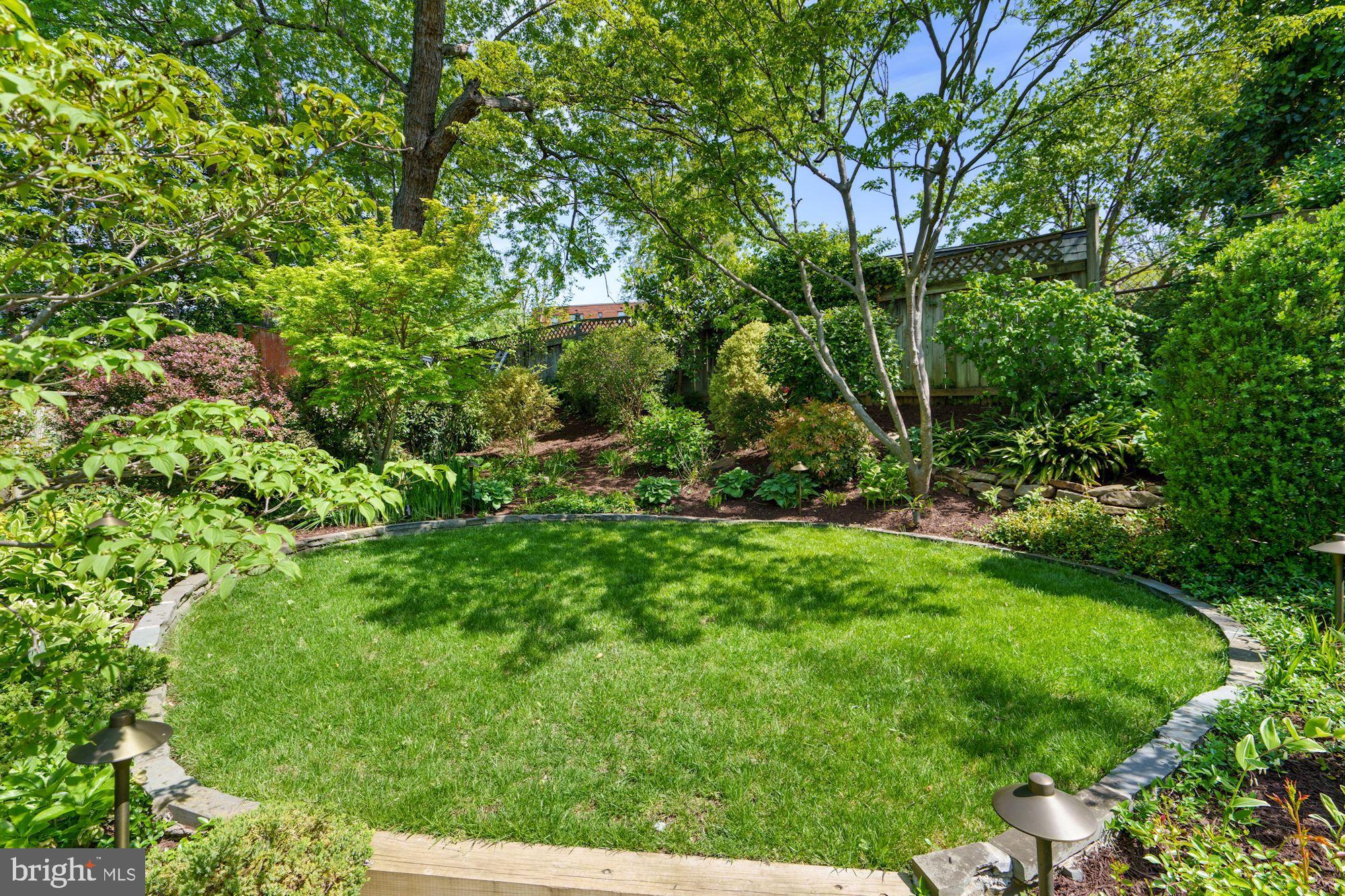 4517 Clark Place Northwest Washington, DC 20007 - Photo 25 of 28 Garden offers In-ground Irrigation