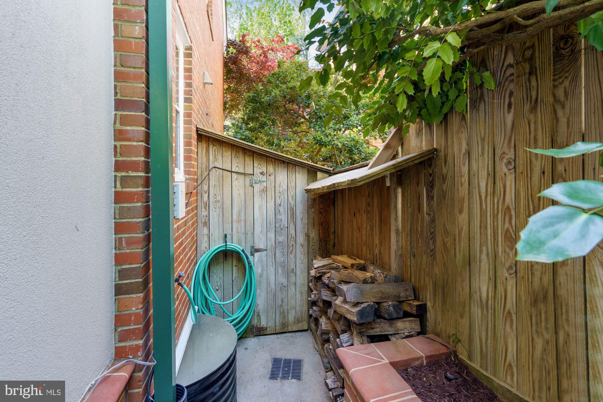 4517 Clark Place Northwest Washington, DC 20007 - Photo 27 of 28 Exterior Storage Shed