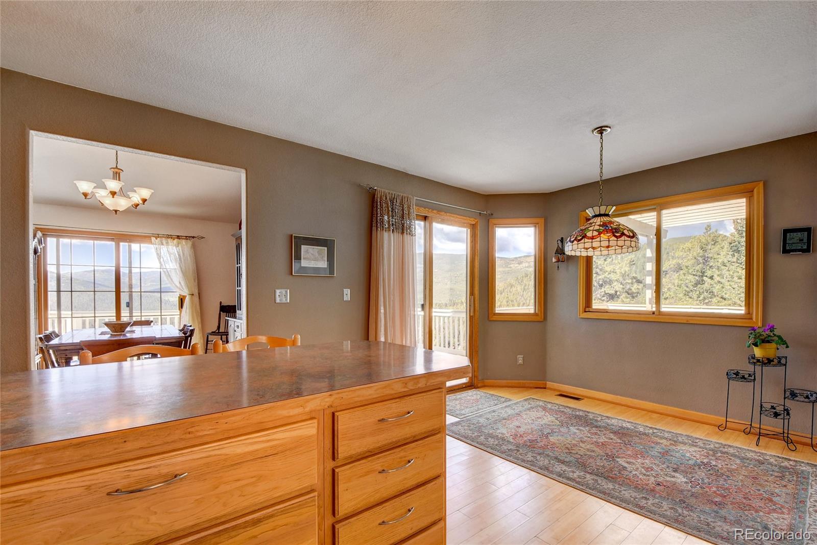 33633 Elk Run Evergreen, CO 80439 - Photo 26 of 40 a room with natural light and hardwood floor
