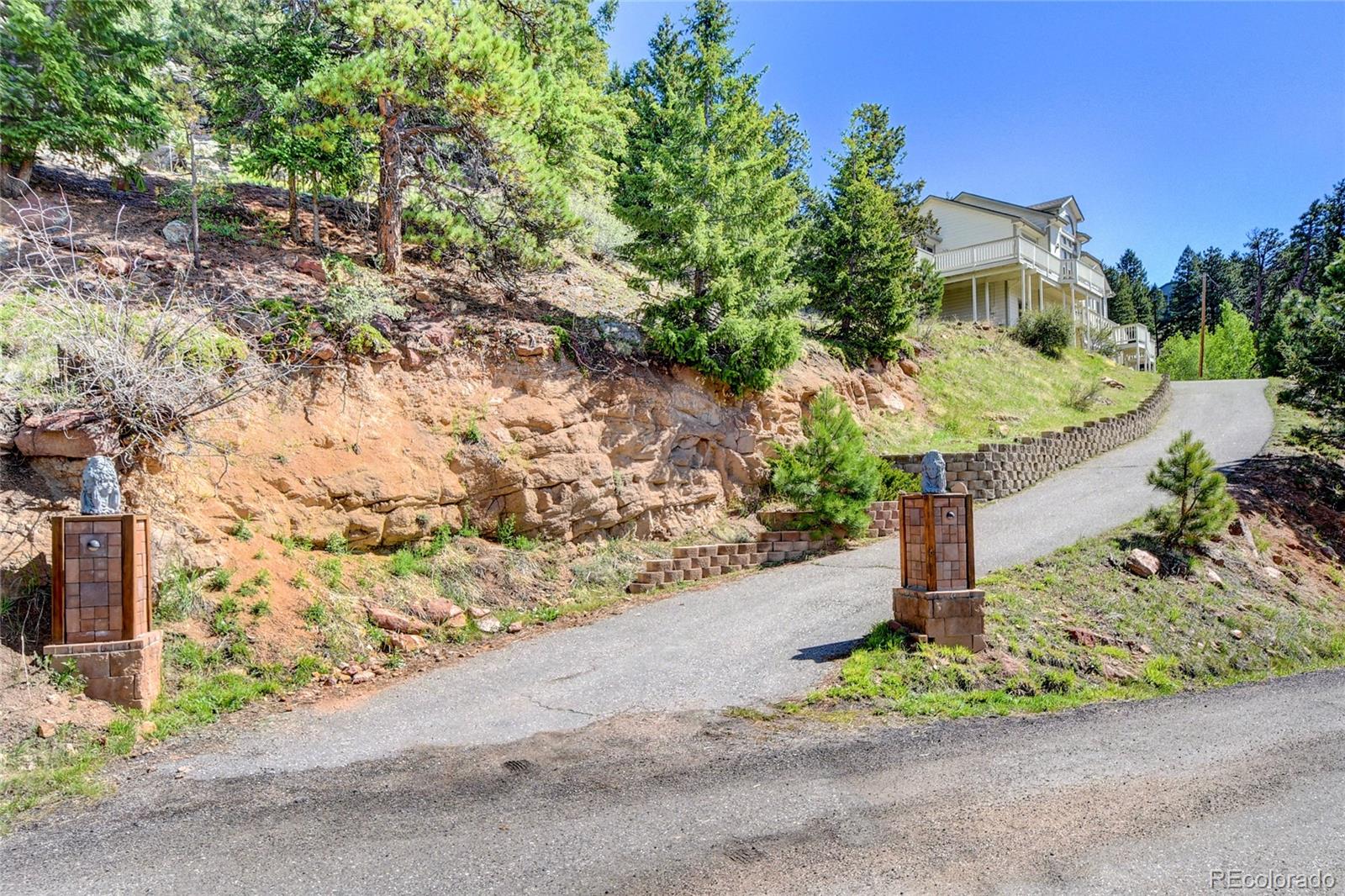 33633 Elk Run Evergreen, CO 80439 - Photo 37 of 40 a view of a pathway with a tree