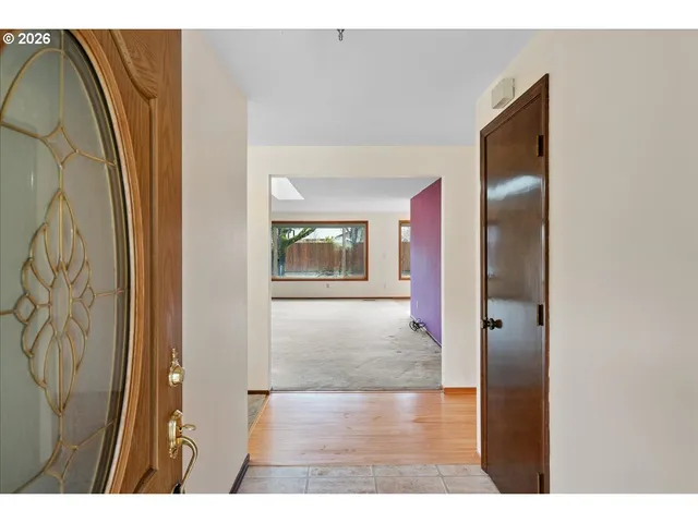 a view of an entryway