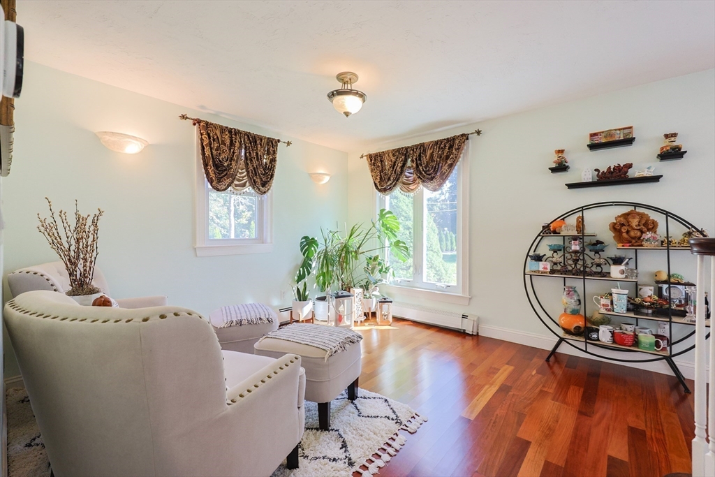 2 Rhodes Avenue Sharon, MA 02067 - Photo 12 of 42 a living room with furniture and a window