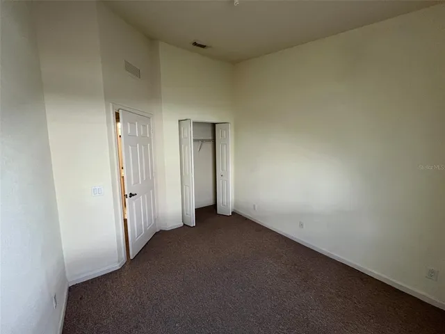 an empty room with a empty space