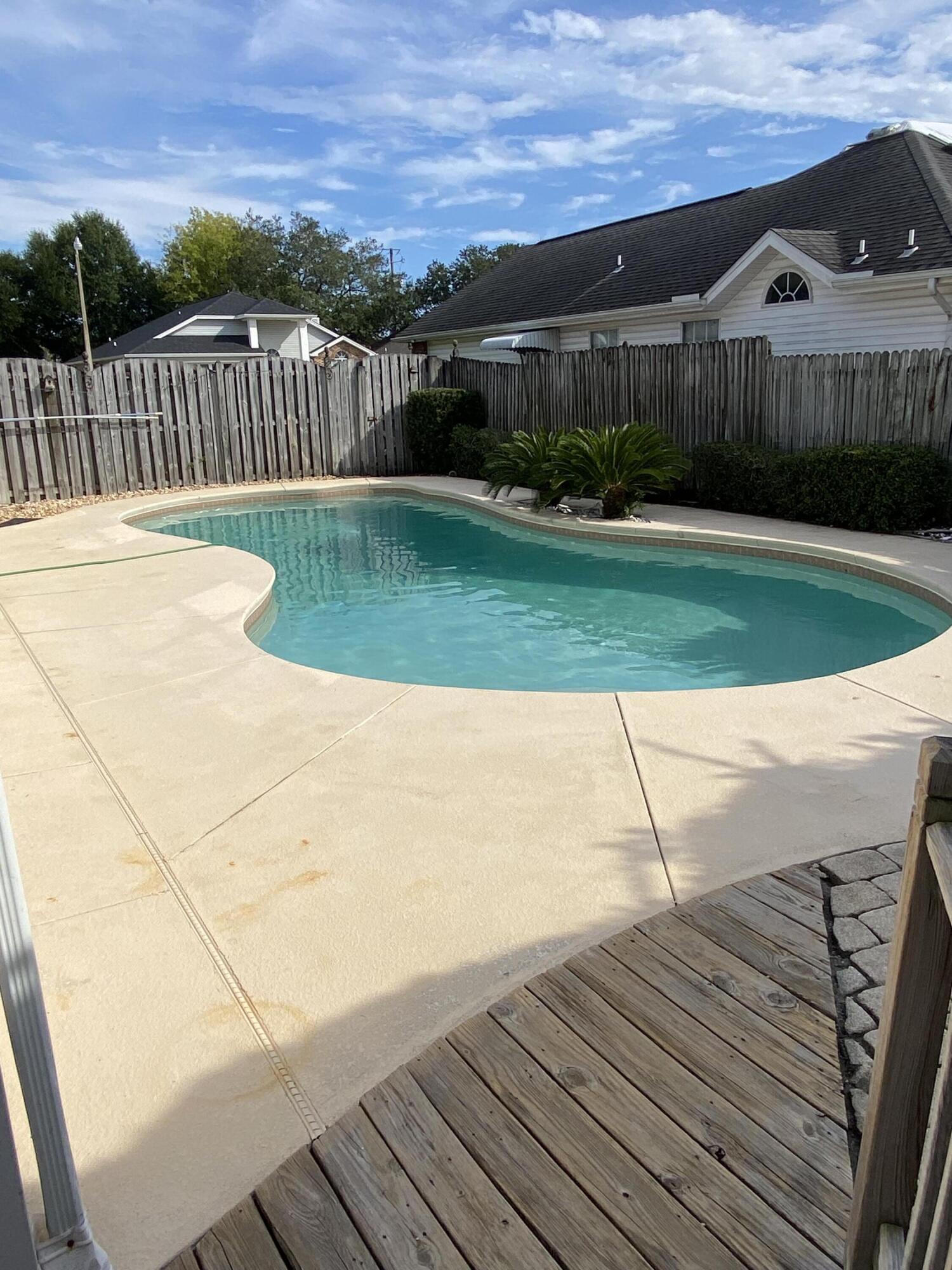 880 Brande Court Shalimar, FL 32579 - Photo 47 of 57 a view of balcony with wooden floor
