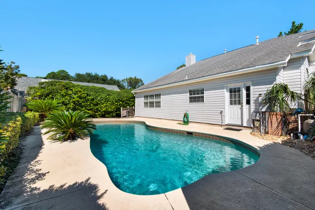 a view of a house with pool