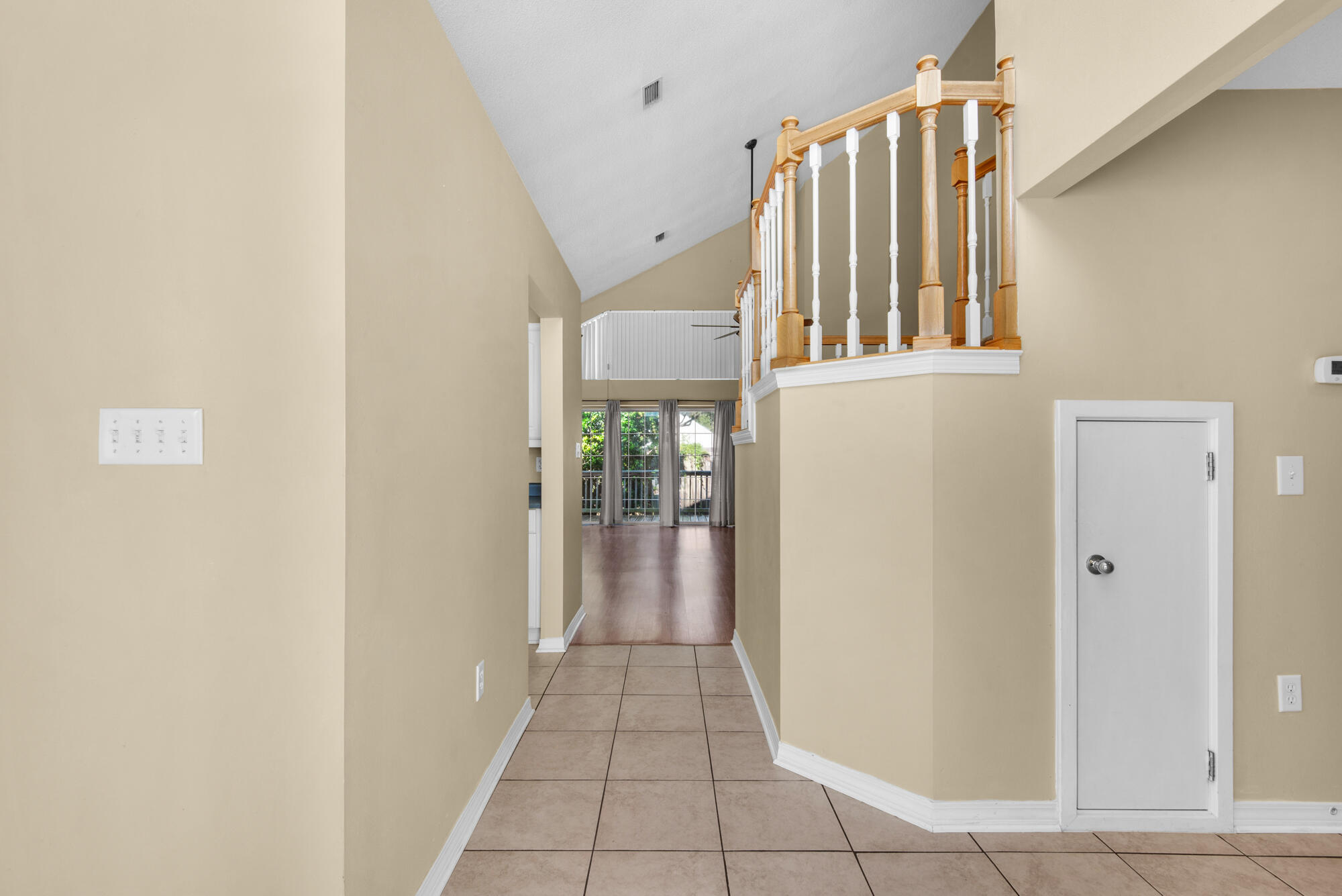 880 Brande Court Shalimar, FL 32579 - Photo 8 of 57 a view of a hallway with a white walls