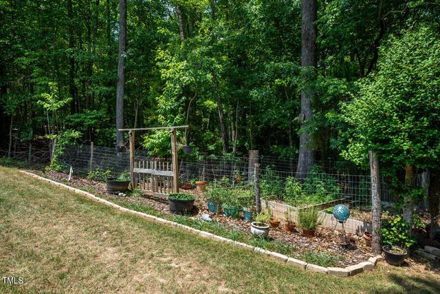 a view of outdoor space with seating space