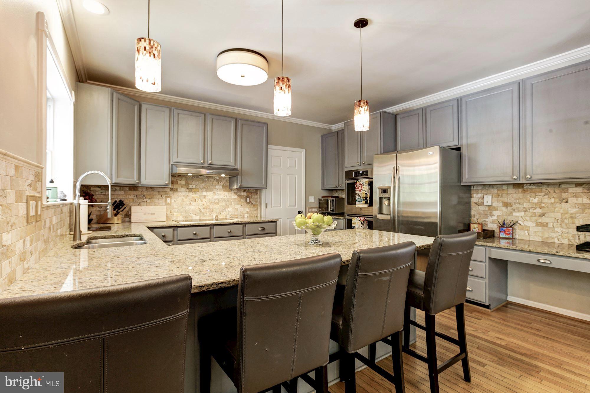 6422 Spring Forest Road Frederick, MD 21701 - Photo 2 of 37 Kitchen w/ Eat At Counter