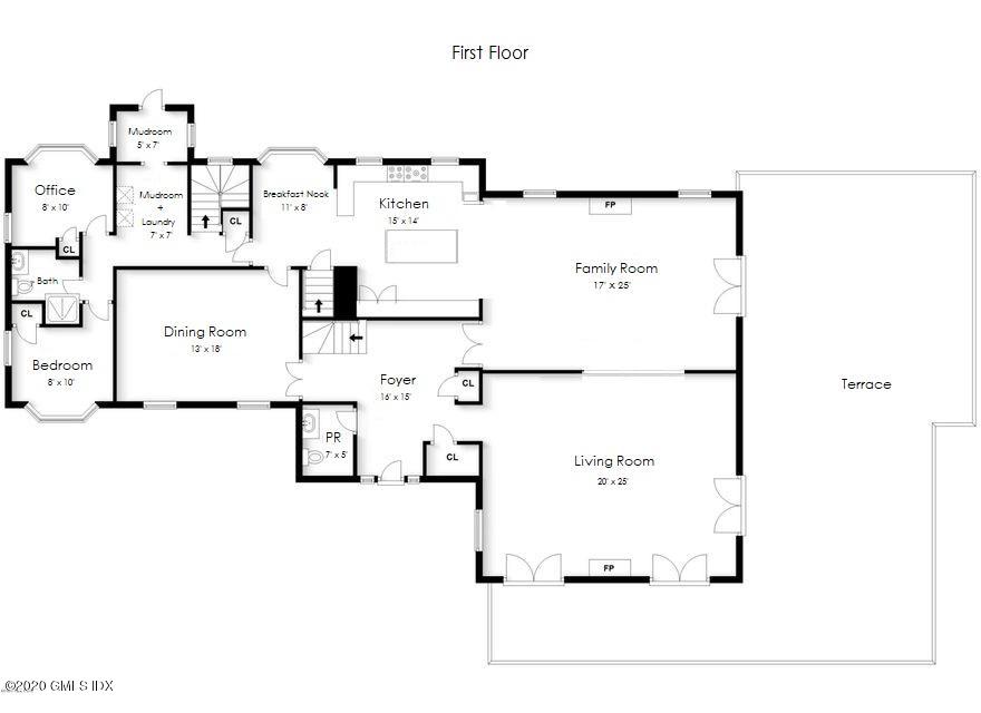 40 Pecksland Road Greenwich, CT 06831 - Photo 31 of 32 First Floor