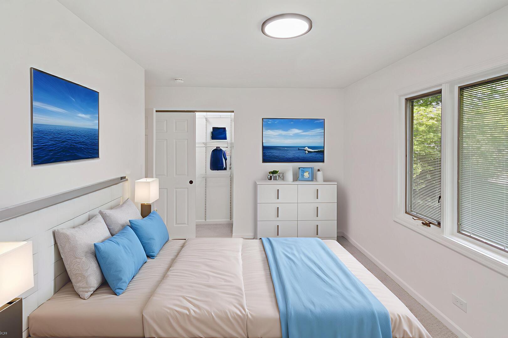 185 Cold Spring Road Barrington, IL 60010 - Photo 22 of 40 a bed room with a bed and a window