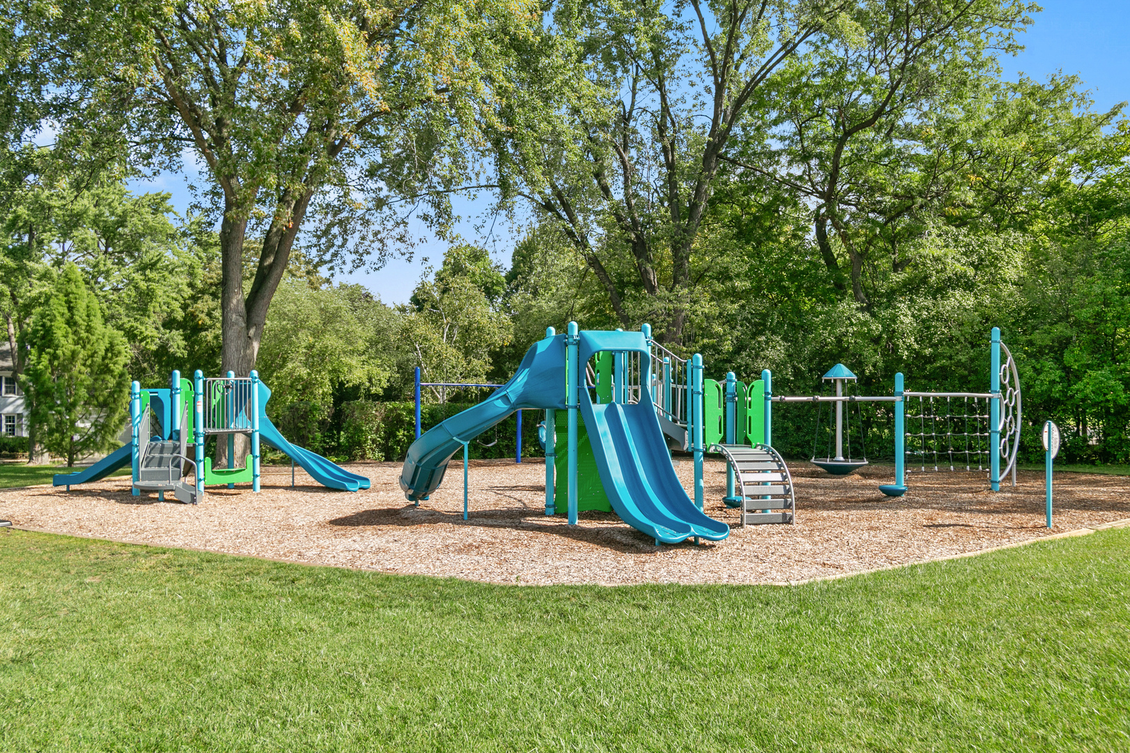 185 Cold Spring Road Barrington, IL 60010 - Photo 34 of 40 a view of a park with slide