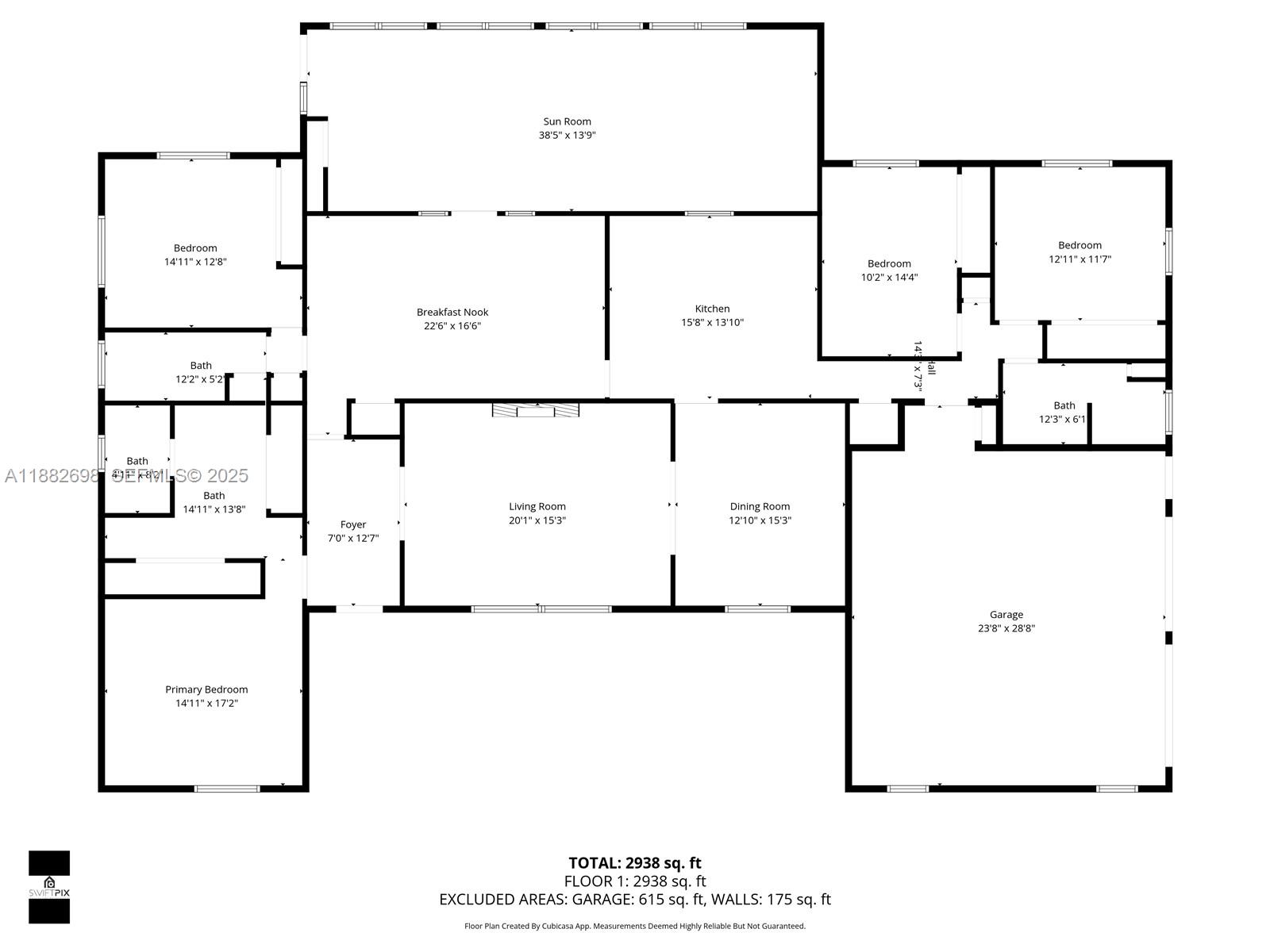 1021 Grandview Boulevard Fort Pierce, FL 34982 - Photo 3 of 34 a picture of floor plan
