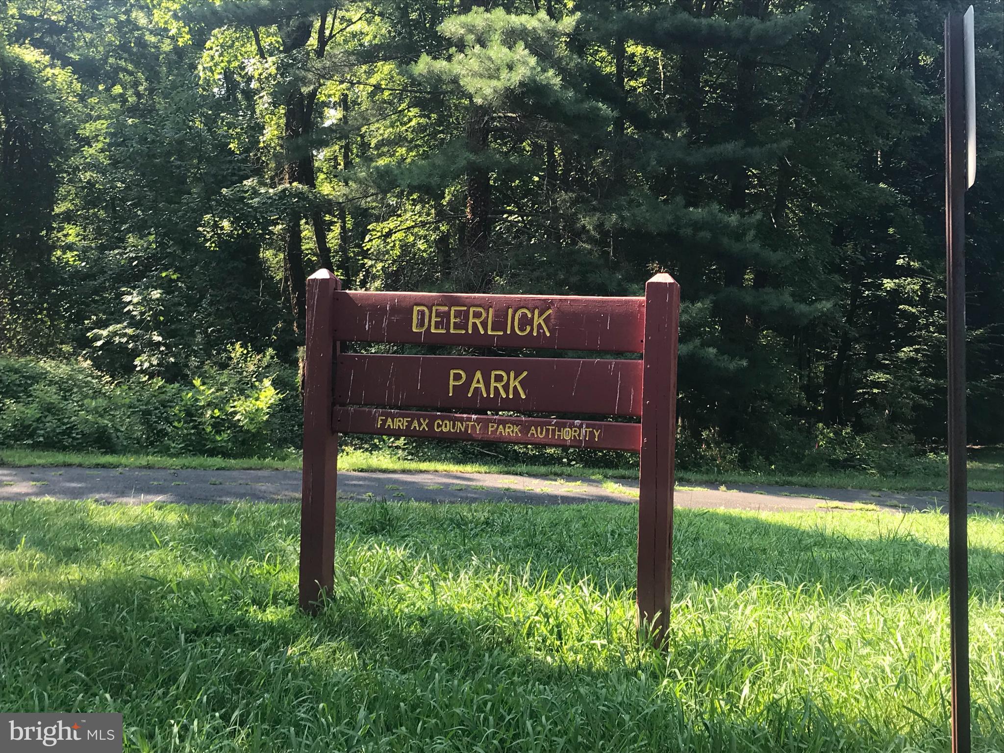 5012 Dodson Drive Annandale, VA 22003 - Photo 36 of 44 a view of a street sign under a large tree