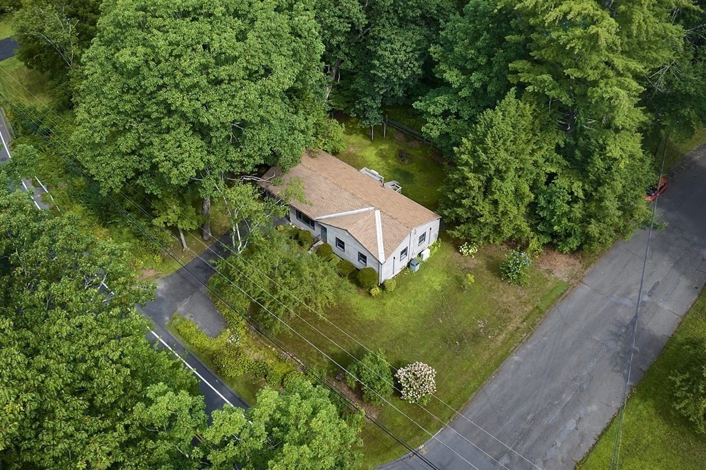 1021 Burts Pit Road Northampton, MA 01062 - Photo 8 of 33 an aerial view of a house with a yard