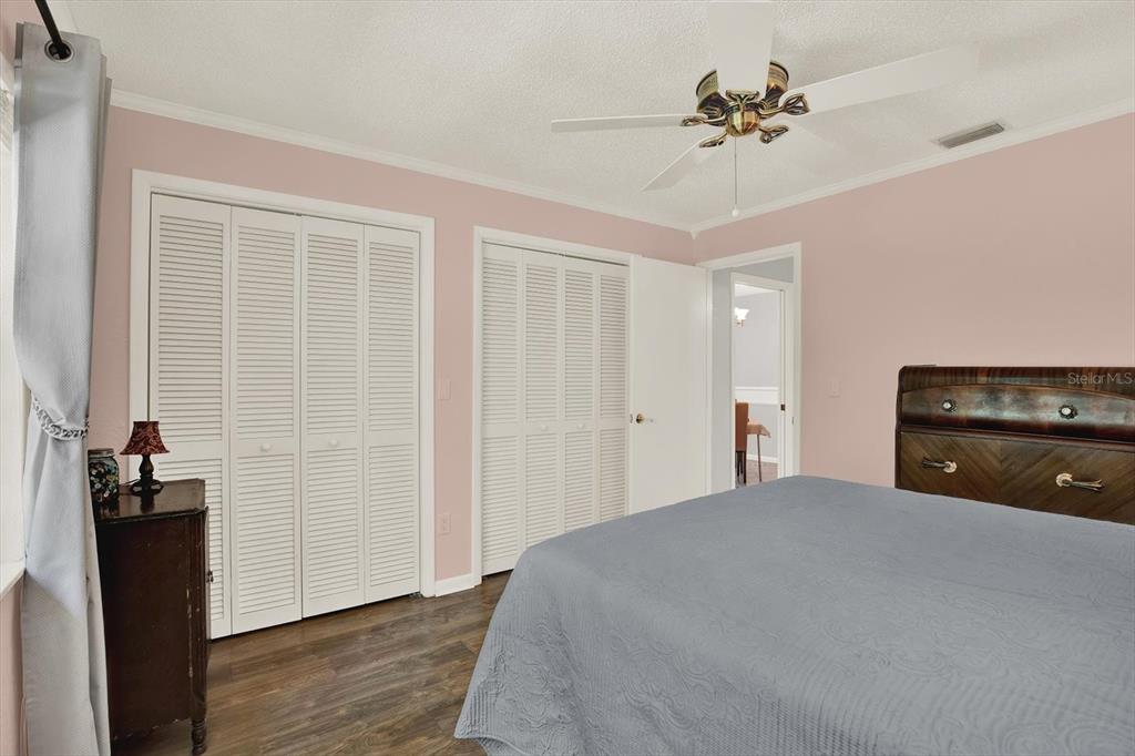 5 Balsam Court South Homosassa, FL 34446 - Photo 18 of 35 a bedroom with a bed and a closet