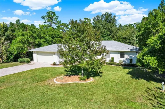 a aerial view of a house
