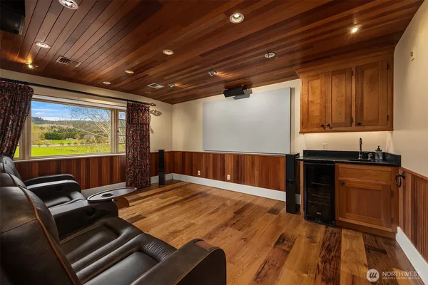 a view of room with furniture