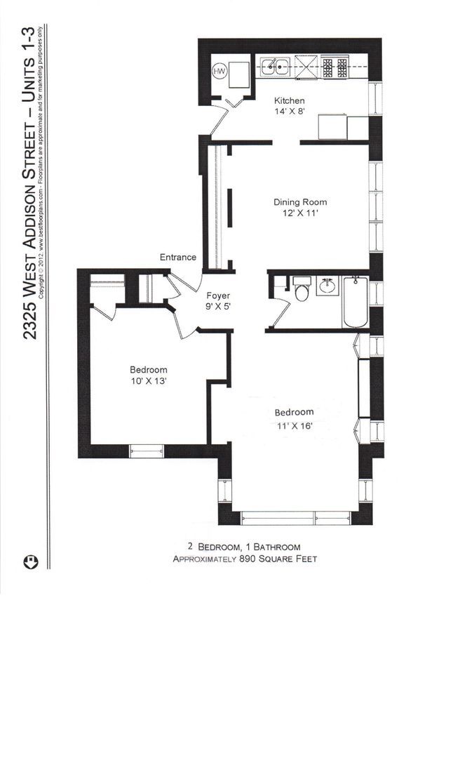 2325 West Addison Street, Unit 3 Chicago, IL 60618 - Photo 12 of 12 unknown