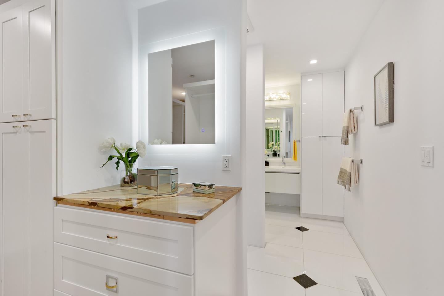 22 Bertocchi Lane Millbrae, CA 94030 - Photo 35 of 50 a bathroom with a sink a toilet and shower