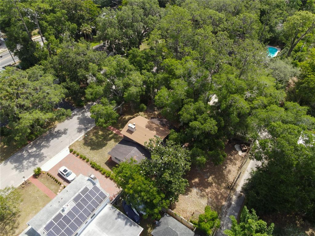 2147 Northwest 7th Place Gainesville, FL 32603 - Photo 48 of 50 an aerial view of a house with a yard