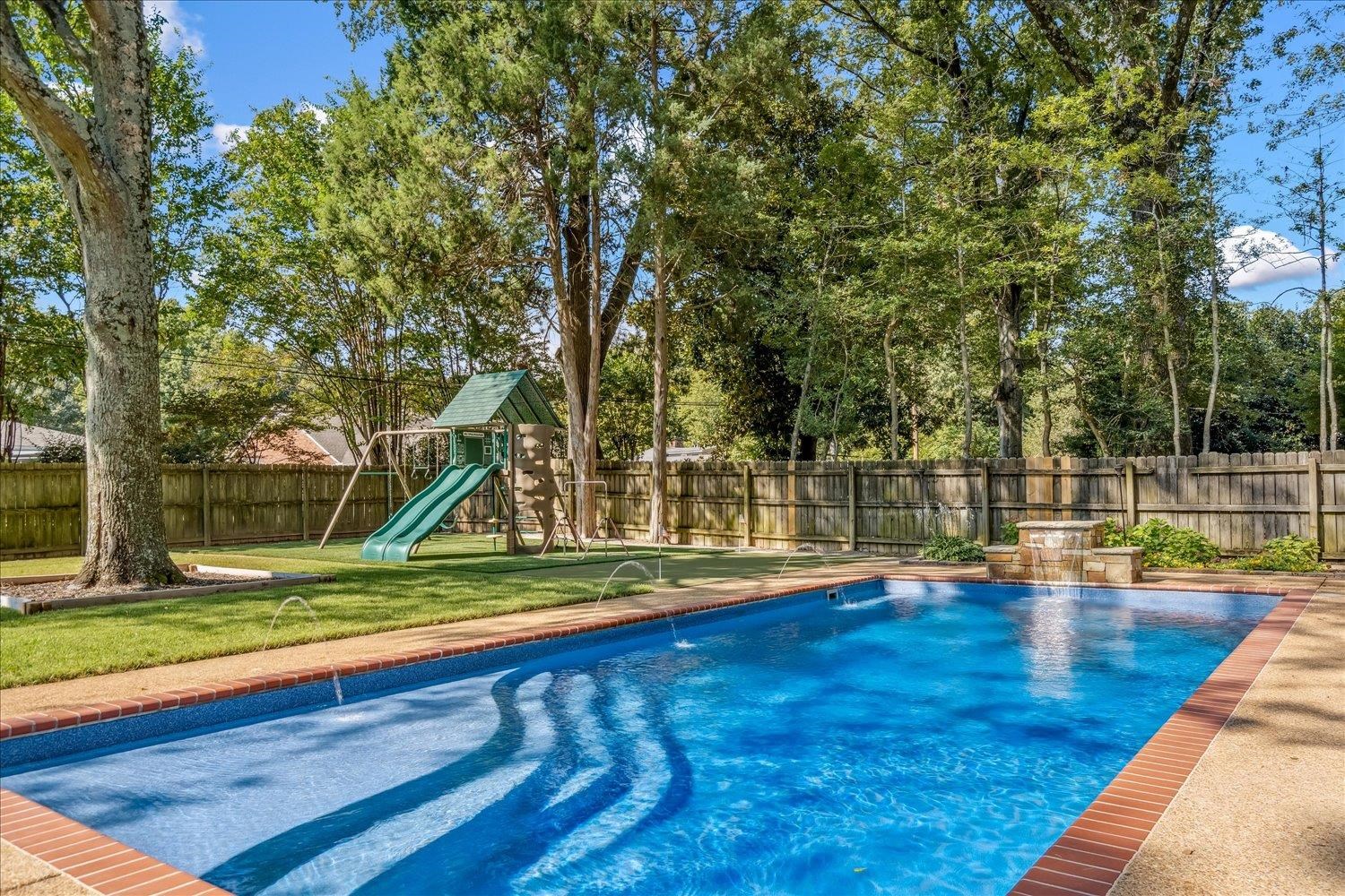5429 Walnut Grove Road Memphis, TN 38120 - Photo 31 of 37 a view of a backyard with swimming pool
