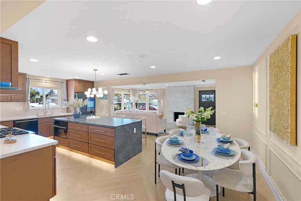 9433 Geranium Circle Fountain Valley, CA 92708 - Photo 13 of 54 Dining Area - Kitchen